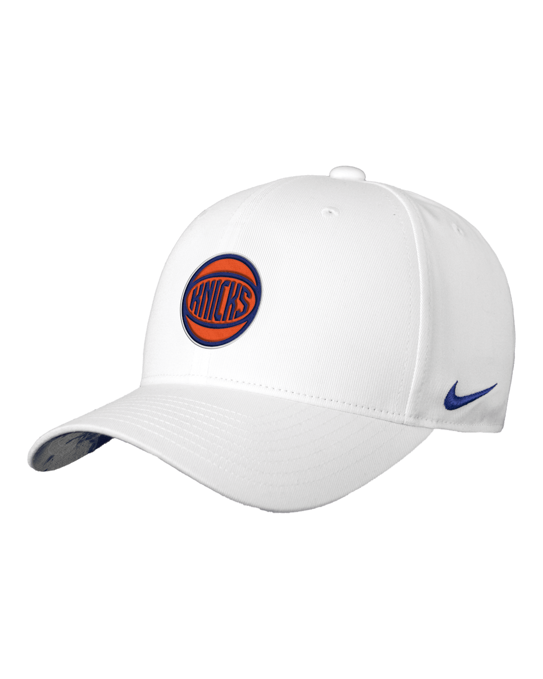 New York Knicks Rise Nike NBA Adjustable Cap - White