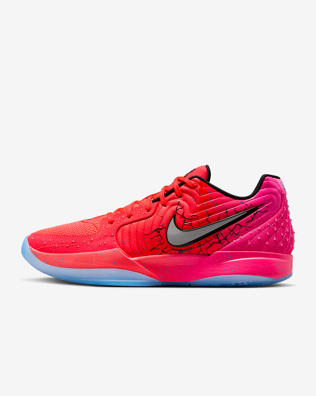 Ja 2 "Tropical Punch" Basketball Shoes - Bright Crimson/Hyper Pink/Black/Flat Silver
