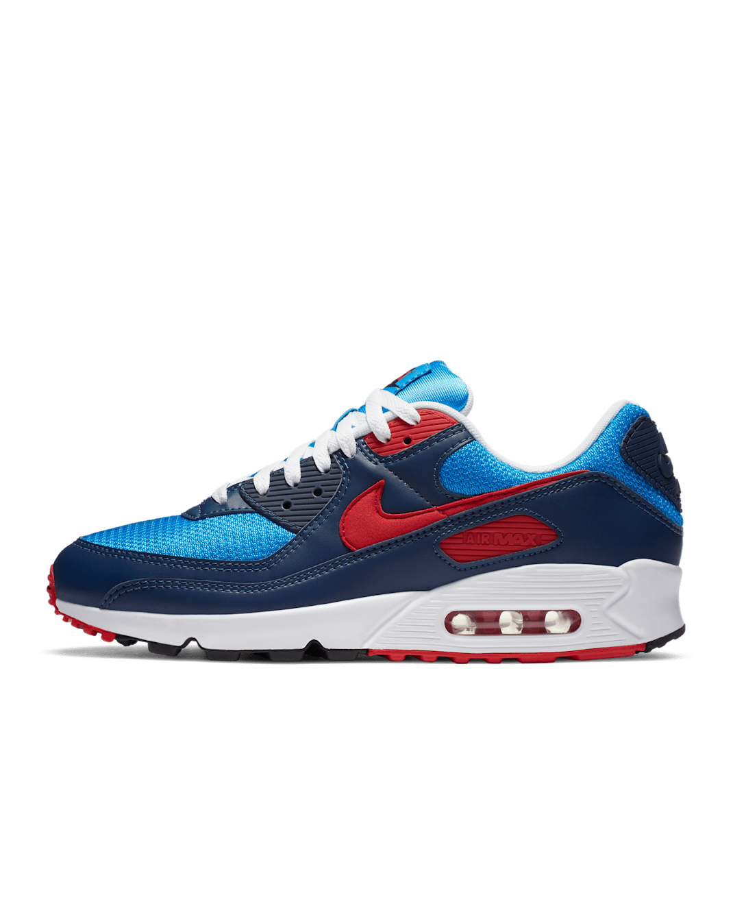 Nike Air Max 90 RS Men's Shoe - Photo Blue/Midnight Navy/White/University Red