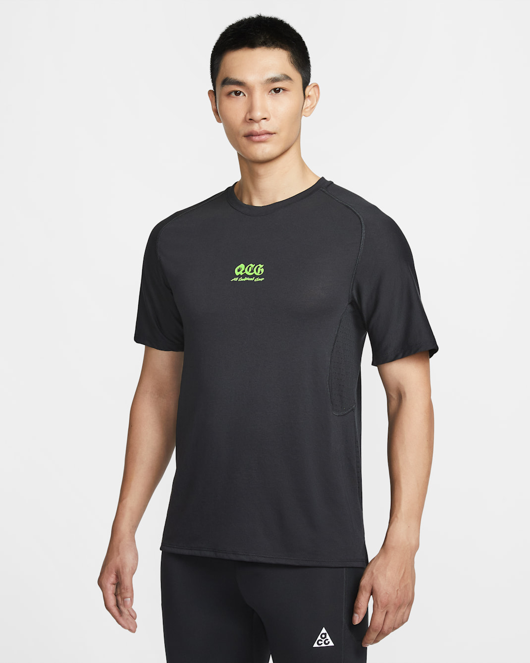 Nike ACG 'Solar Chase' Men's Dri-FIT ADV Top - Black/Summit White