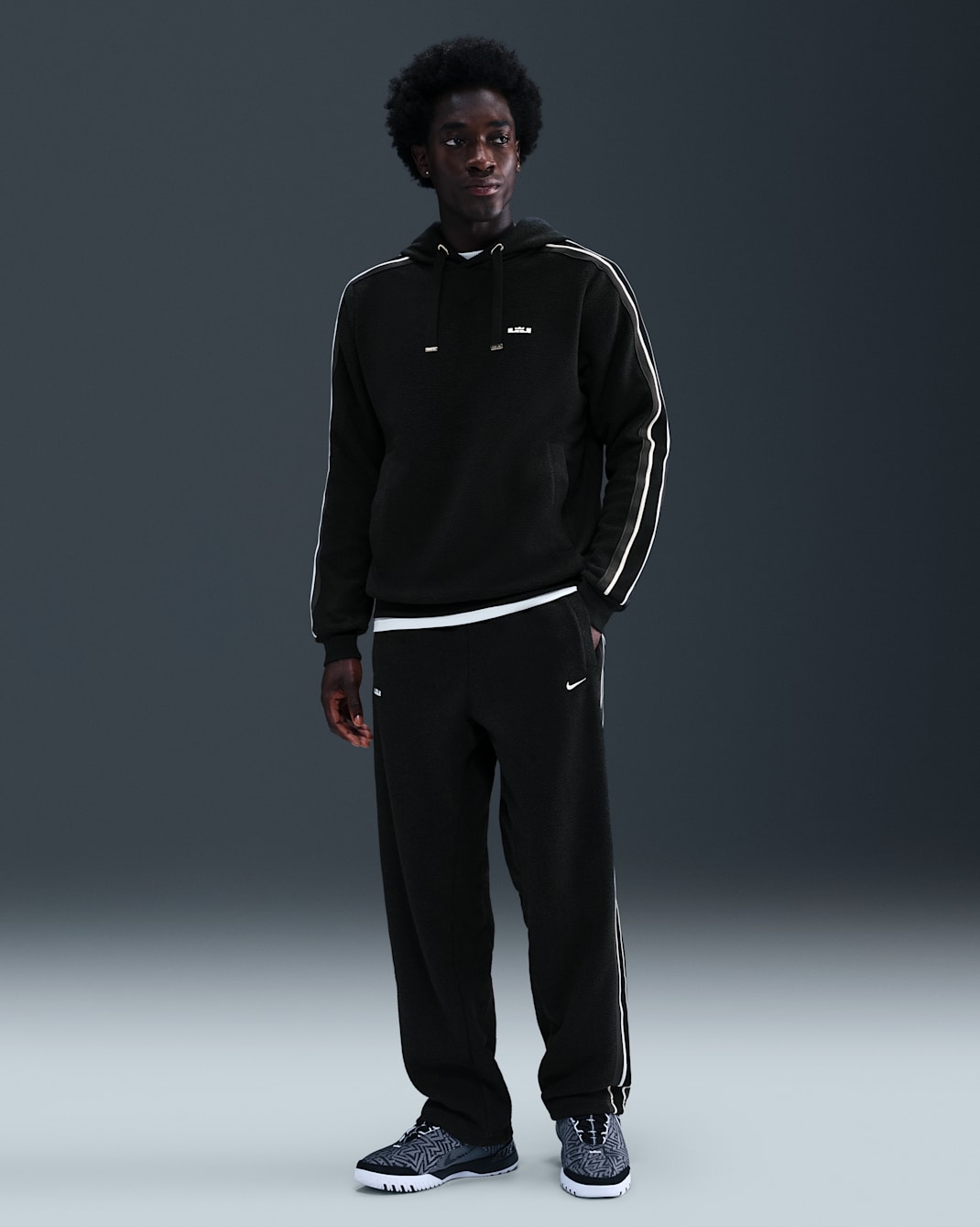 Pantalon de basket Therma-FIT LeBron Standard Issue pour homme - Noir/Sail