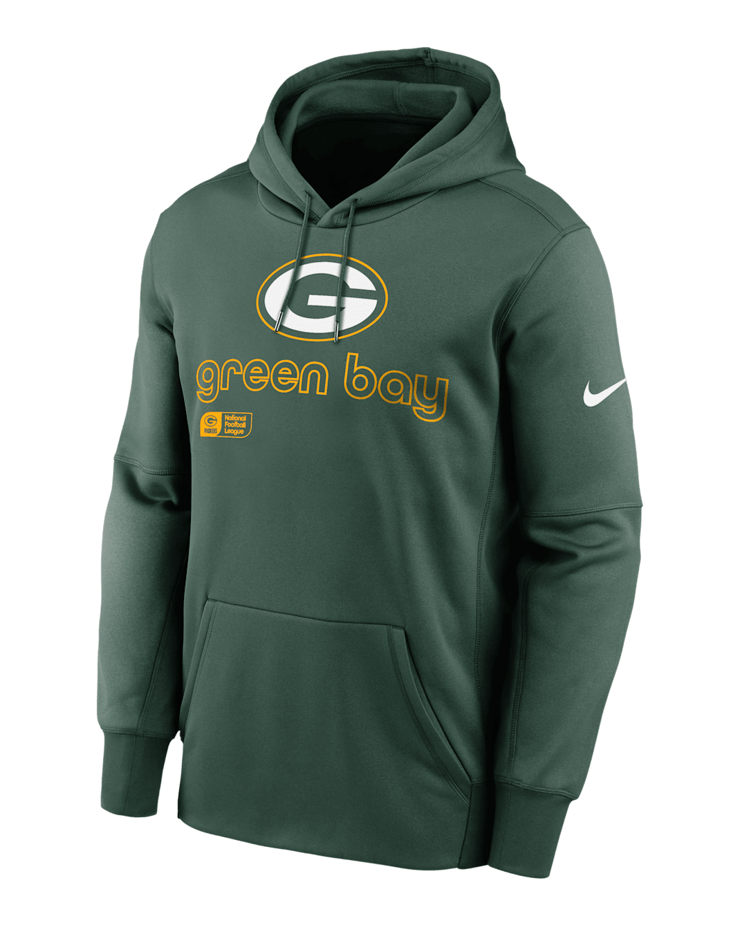 Green Bay Packers Men’s Nike Therma NFL Pullover Hoodie - Green