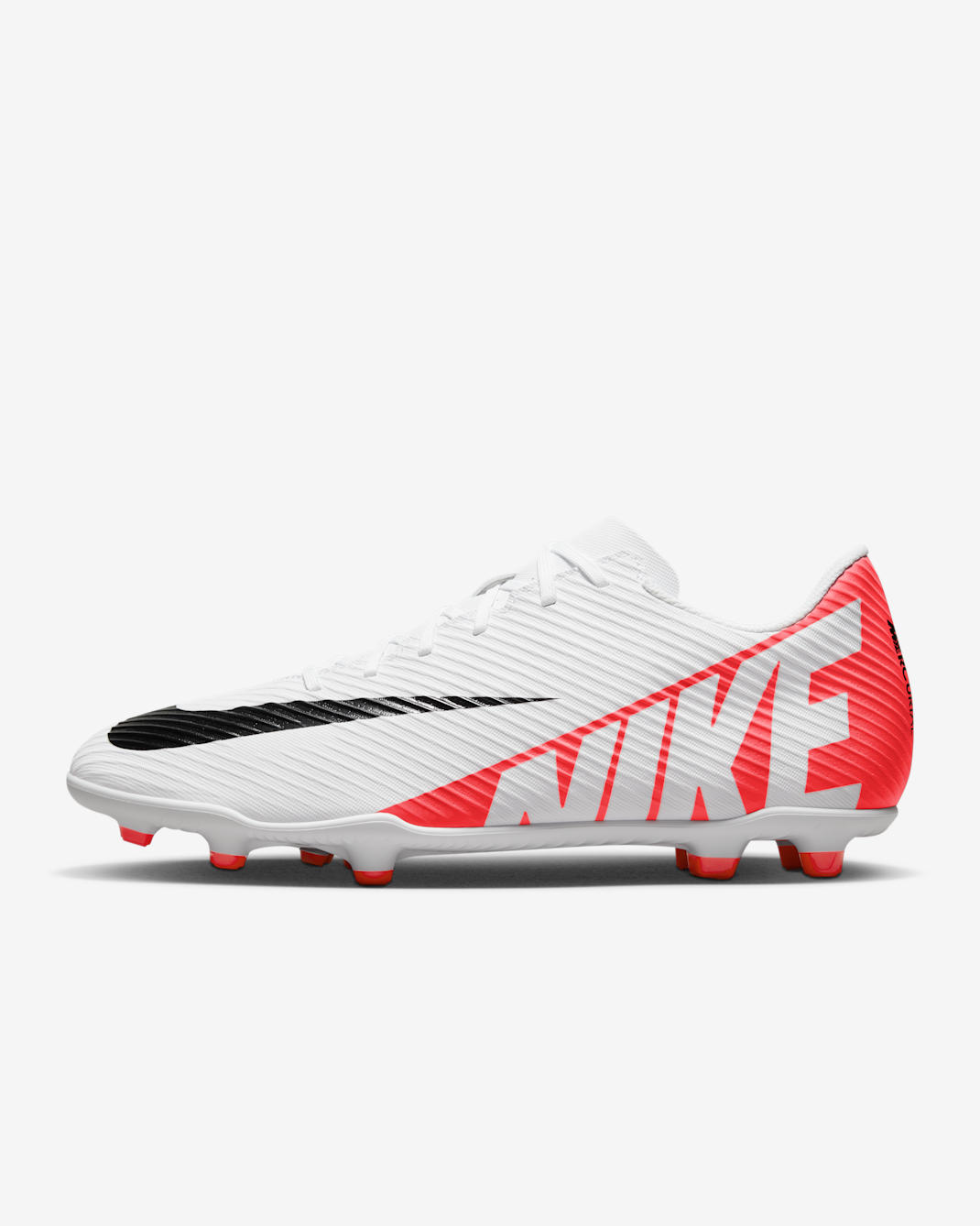 Nike Mercurial Vapor 15 Club Multi-Ground Low-Top Football Boot - Bright Crimson/Black/White