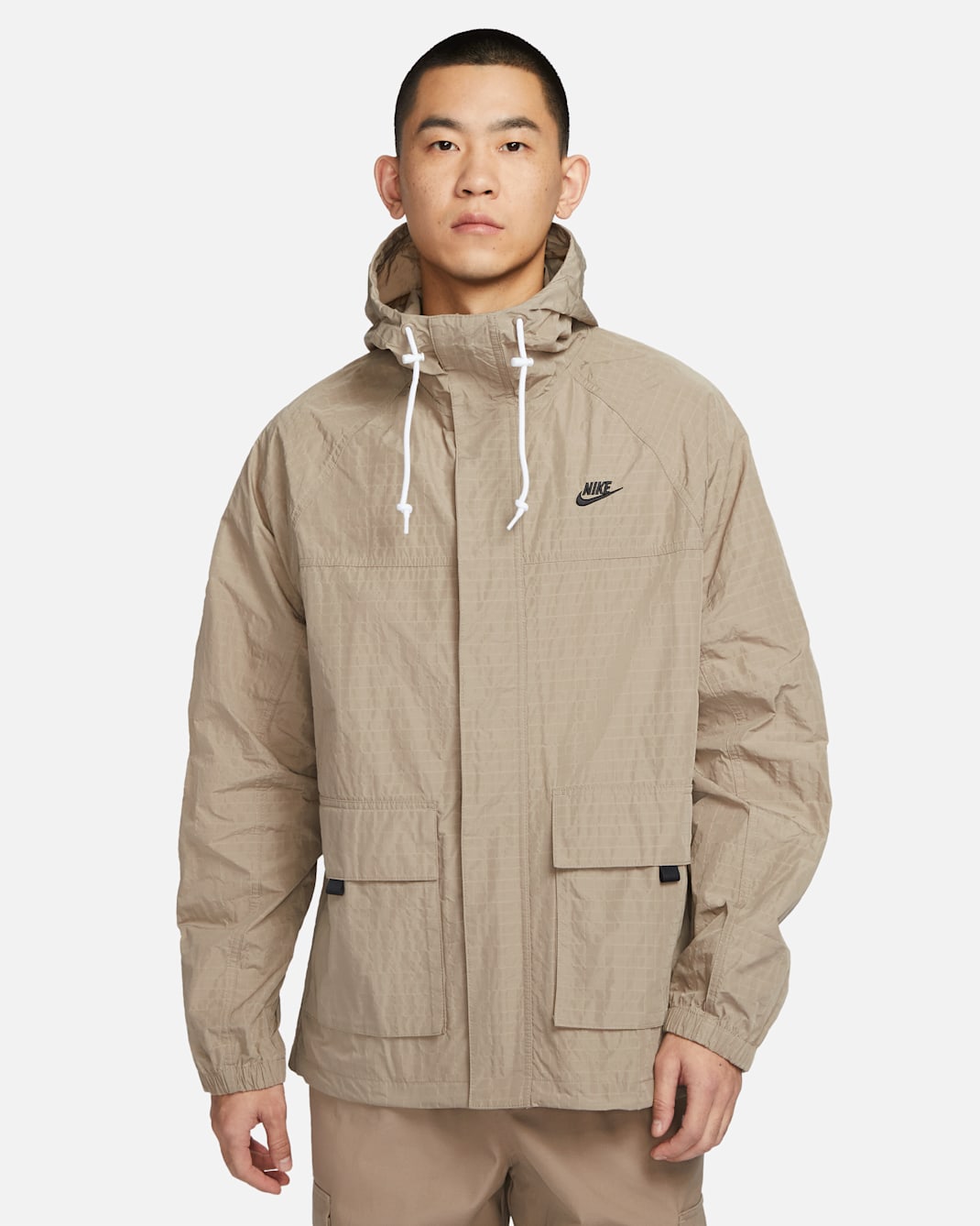 Nike Club Men's Bowline Jacket - Khaki/Black
