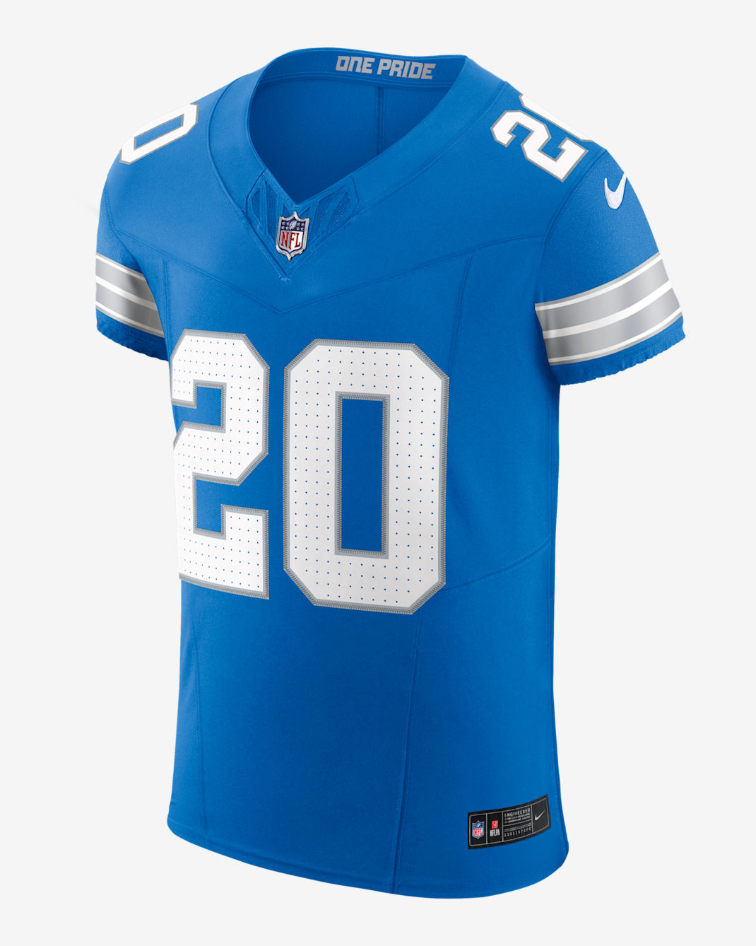 Barry Sanders Detroit Lions Men's Nike Dri-FIT NFL Elite Football Jersey - Blue