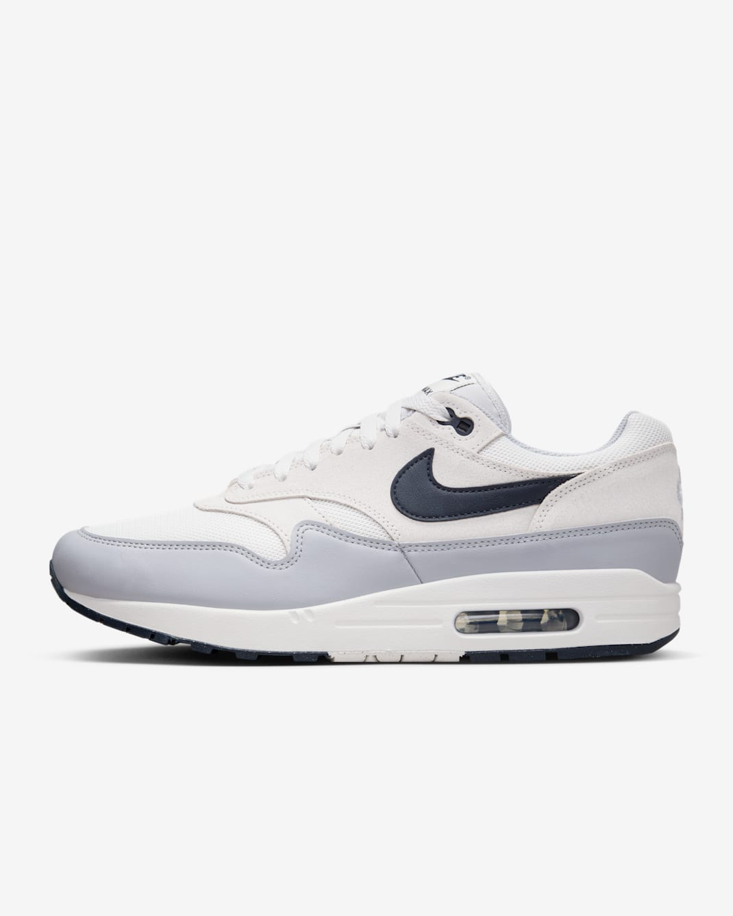 나이키 에어맥스 1 에센셜 남성 신발 - 플래티넘 틴트/울프 그레이/다크 옵시디언