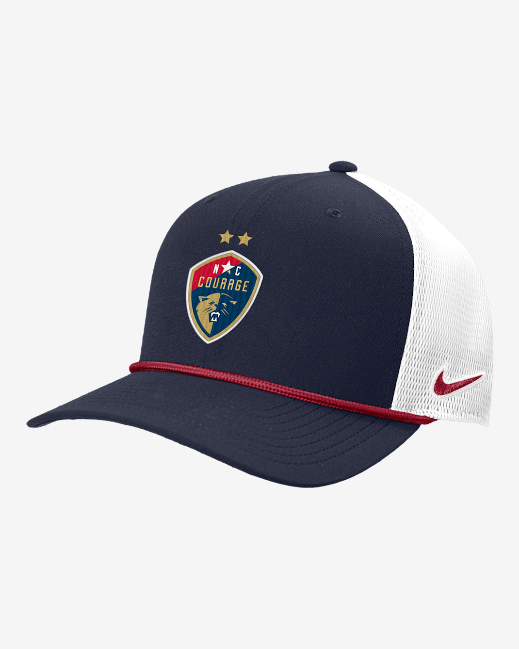 North Carolina Courage Nike NWSL Trucker Cap - Navy