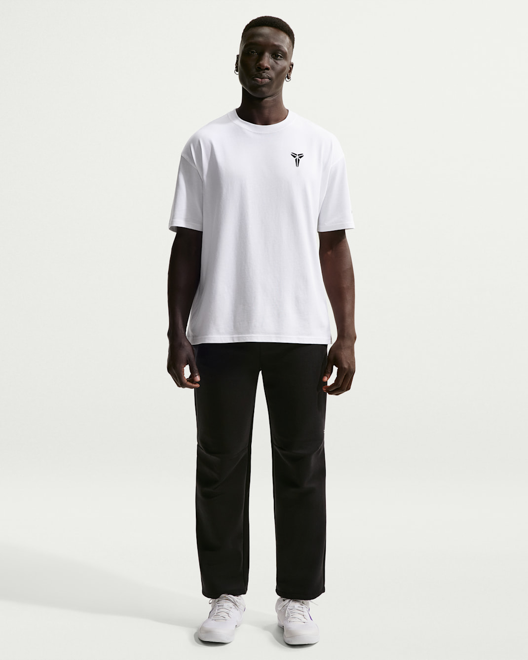 Kobe Men's Dri-FIT Fleece Basketball Trousers - Black/Black