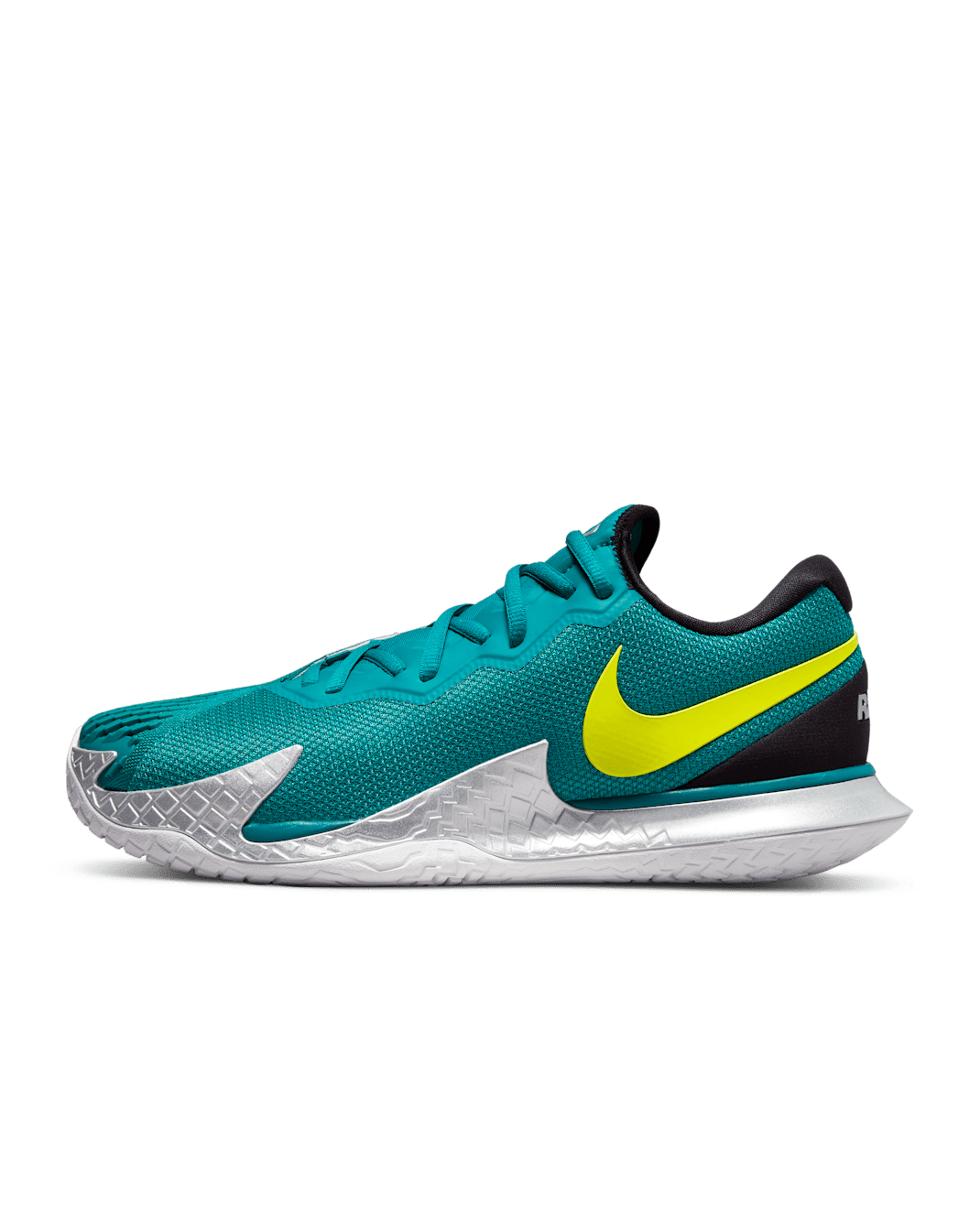 NikeCourt Zoom Vapor Cage 4 Rafa Men’s Hard Court Tennis Shoes - Bright Spruce/Black/White/Atomic Green