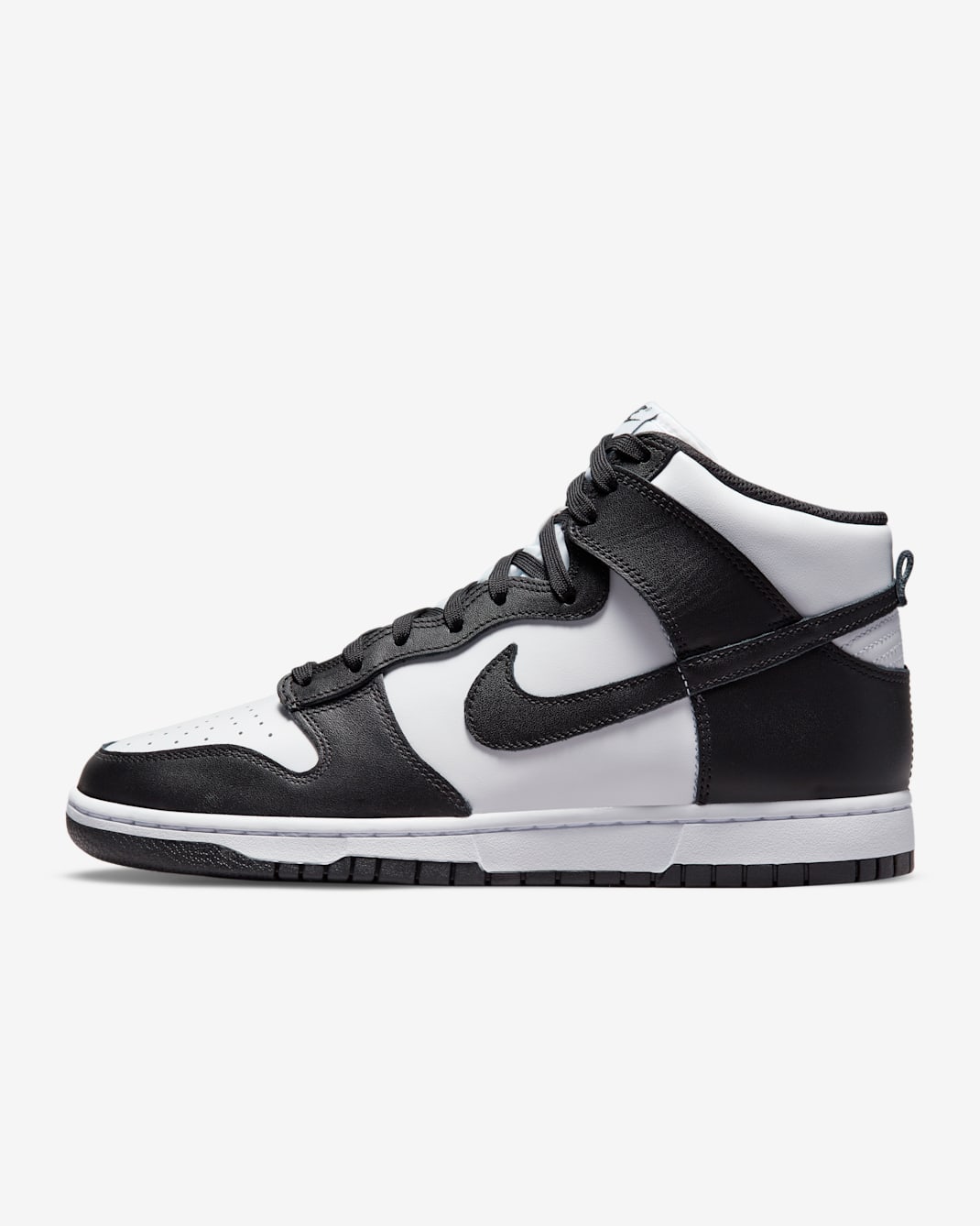 Nike Dunk High Retro Men's Shoe - White/Total Orange/Black