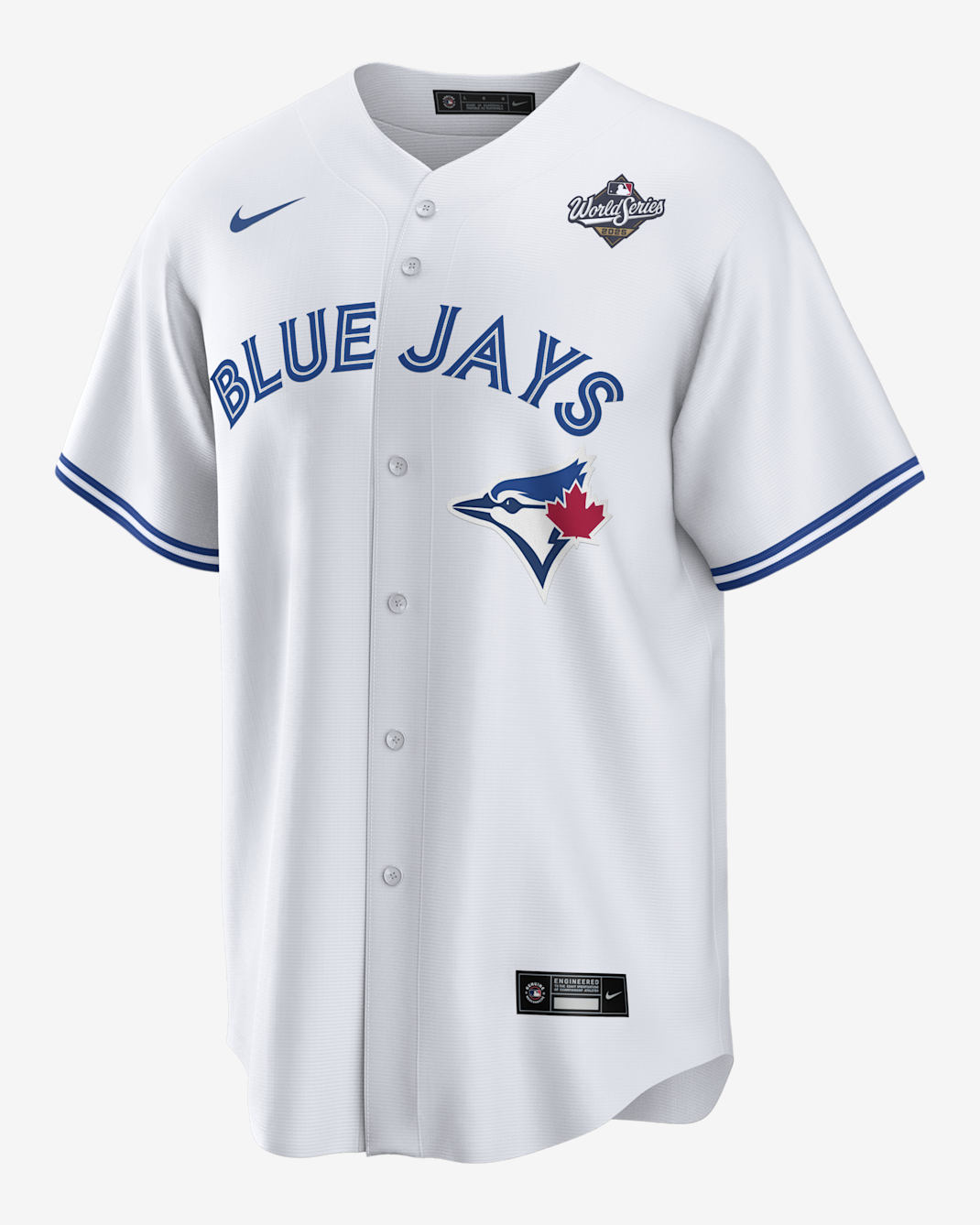 Jersey Nike de la MLB Replica para hombre Max Scherzer Toronto Blue Jays 2025 World Series Participant - Blanco