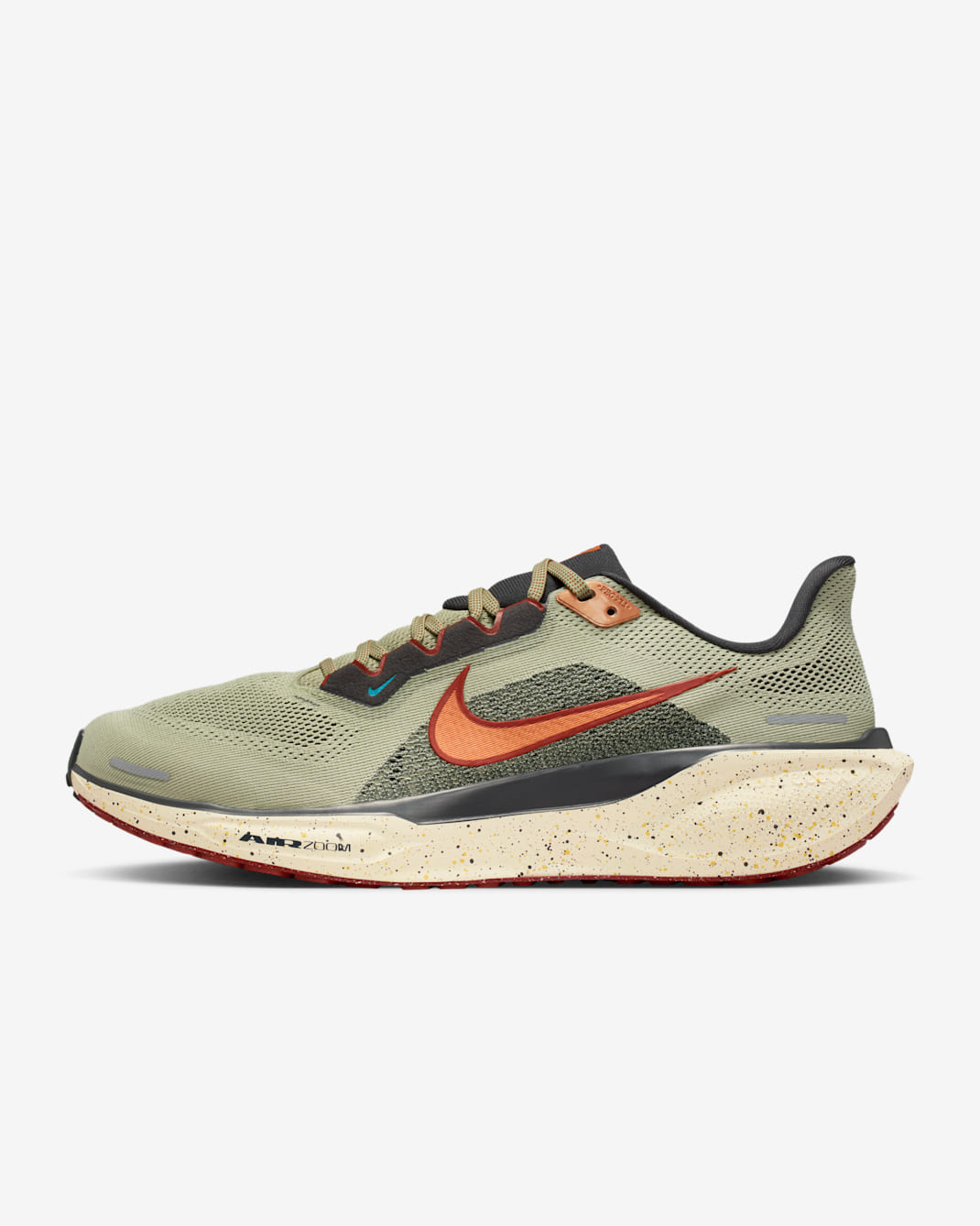 Tenis de correr en pavimento para hombre Nike Pegasus 41 - Aura oliva/Antracita/Oro topacio/Cobre metálico