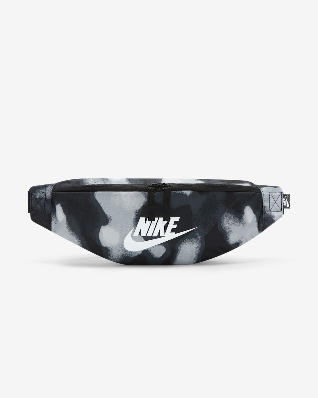 Nike Heritage Hip Pack (3L) - Black/White/Black