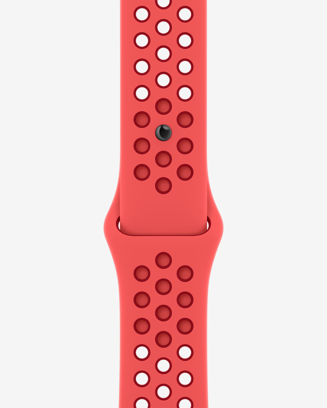 45mm Bright Crimson/Gym Red Nike Sport Band - S/M - Bright Crimson/Gym Red