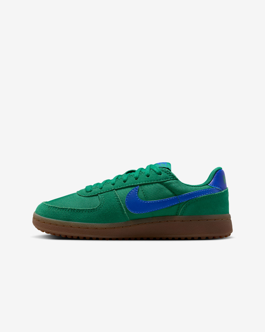 Nike Field General Big Kids' Shoes - Malachite/Gum Medium Brown/Hyper Royal