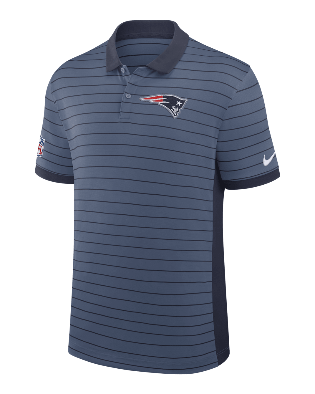 New England Patriots Rivalries Collection Sideline Victory Men's Nike Dri-FIT NFL Polo - Blue