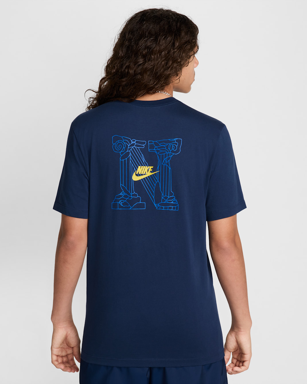 Playera para hombre Nike Sportswear - Azul marino medianoche