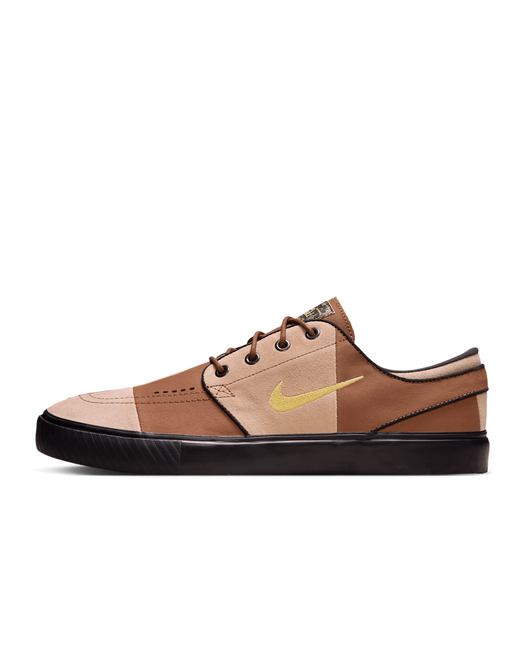 Nike SB Janoski OG+ Premium Skate Shoes - Light British Tan/Hemp/Black/Saturn Gold