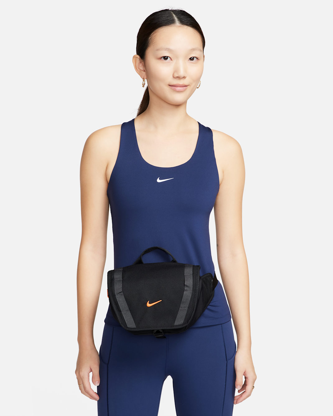 Nike Hike Hip Pack (4L) - Black/Anthracite/Total Orange