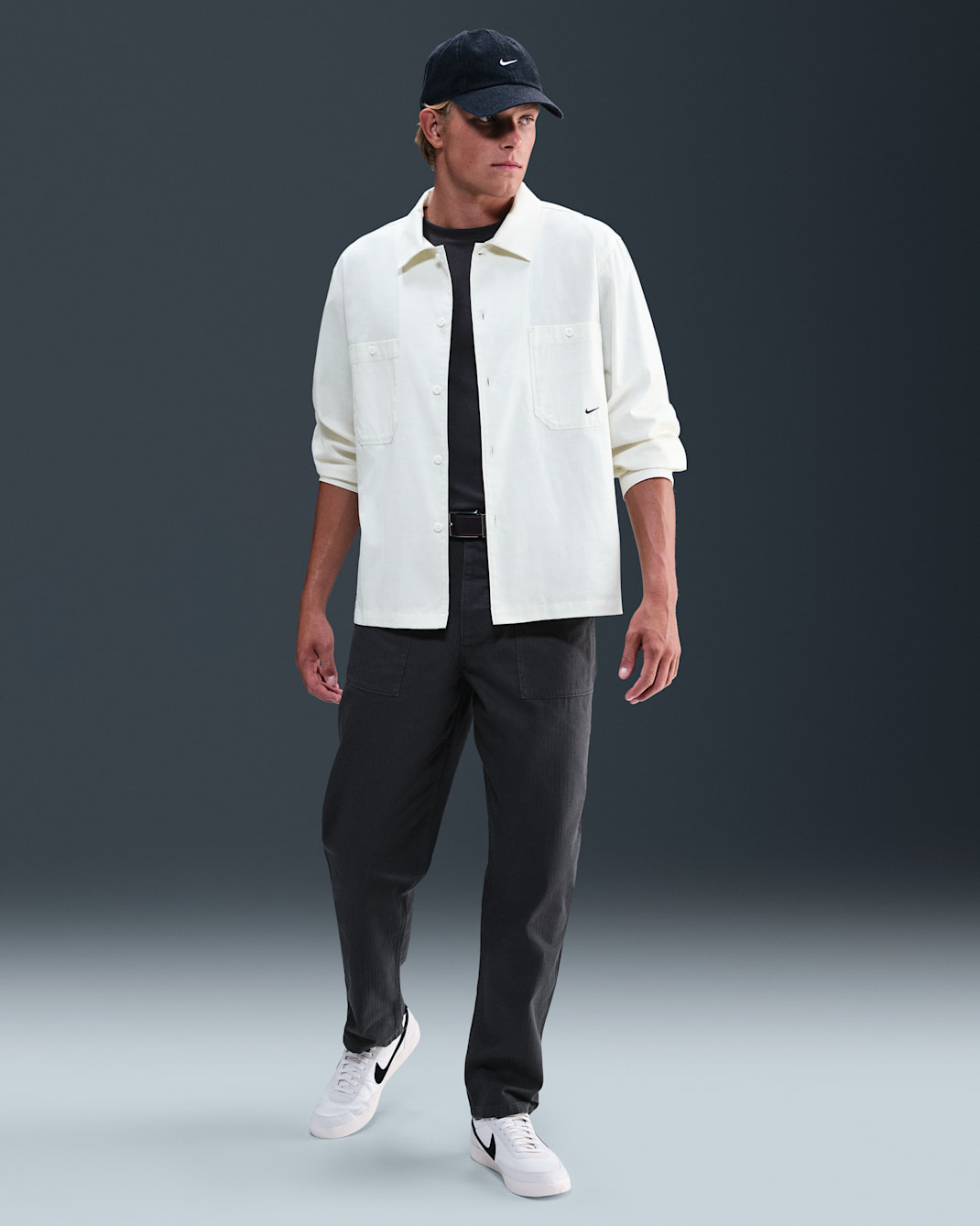 Nike Life Men's Fatigue Trousers - Anthracite/Anthracite