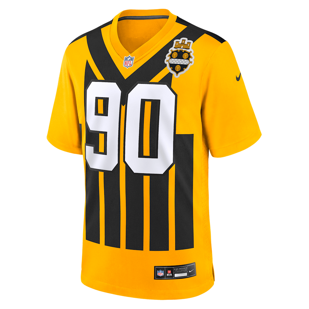 T.J. Watt Pittsburgh Steelers Men's Nike NFL Game Jersey - Gold