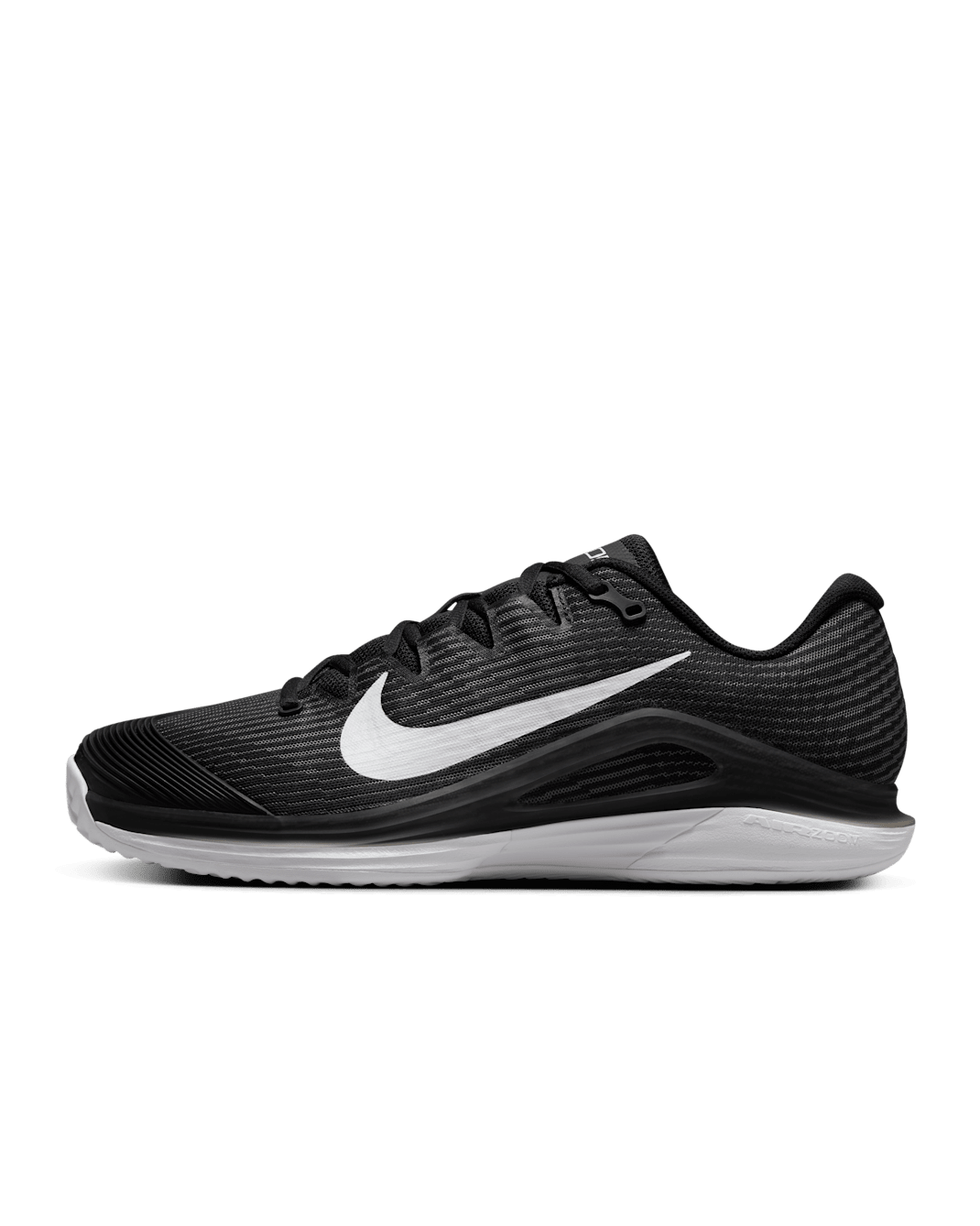 Nike Vapor 12 Men's Clay Court Tennis Shoes - Black/Dark Smoke Grey/White