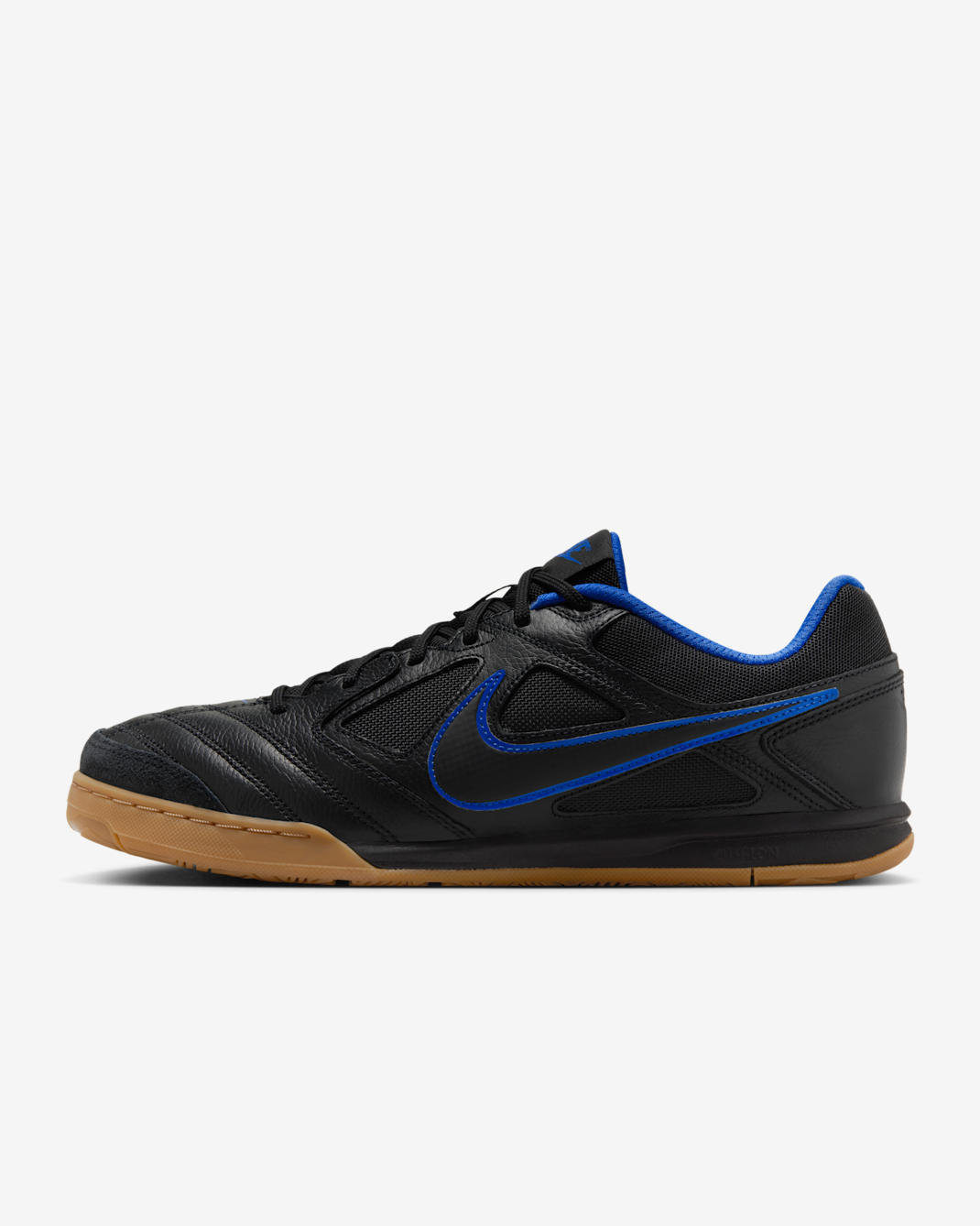 Nike Gato Men's Shoes - Black/Gum Light Brown/Royal Blue