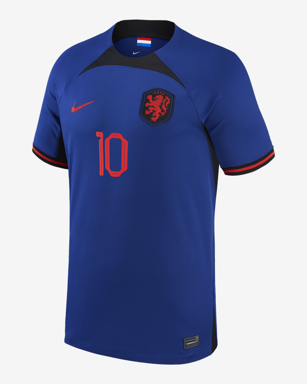 Jersey de fútbol Nike Dri-FIT de la selección nacional de los Países Bajos visitante 2022/23 Stadium (Memphis Depay) para niños talla grande - Royal