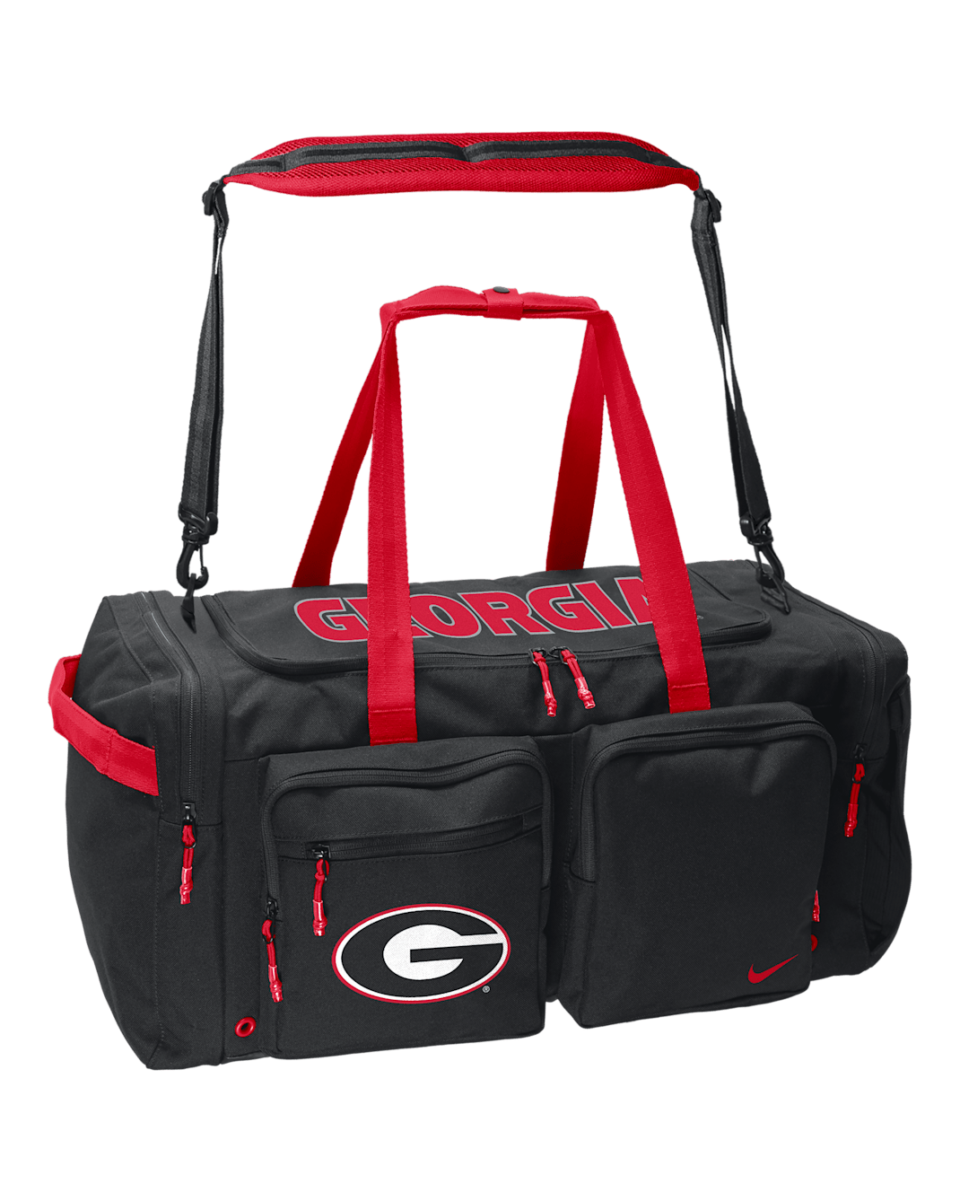 Georgia Utility Power 2.0 Nike College Duffel Bag - Black
