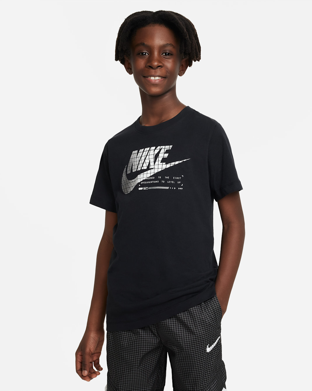 Nike Sportswear Older Kids' (Boys') T-Shirt - Black