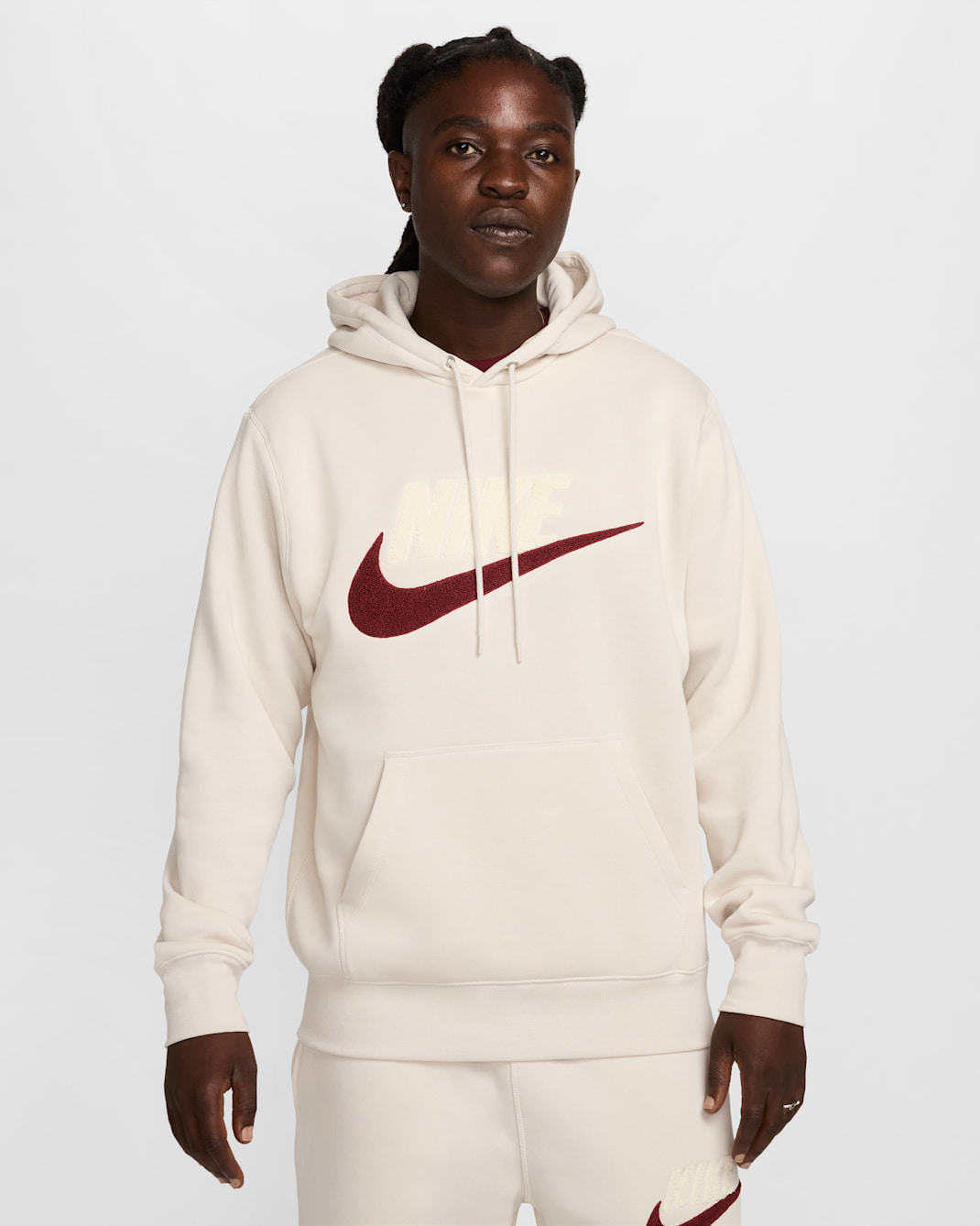 Nike Club Fleece+ Herren-Hoodie - Light Orewood Brown/Light Orewood Brown