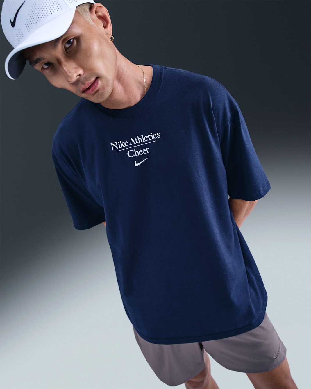 Playera Max90 para hombre Nike Cheer - Azul marino universitario