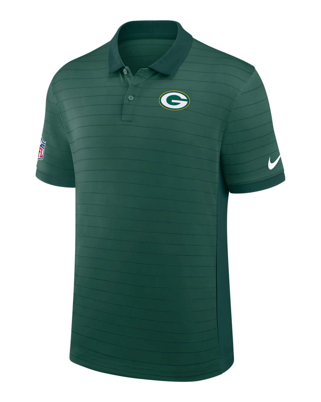Green Bay Packers Sideline Victory Stripe Men's Nike Dri-FIT NFL Polo - Green