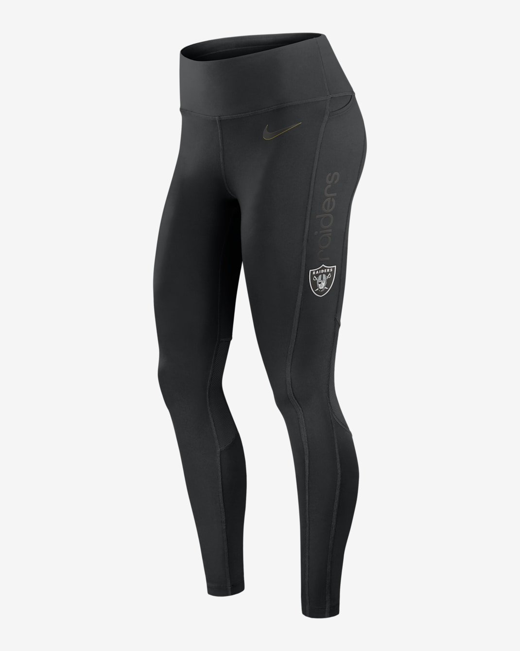 Leggings Nike Dri-FIT de la NFL para mujer Las Vegas Raiders - Negro