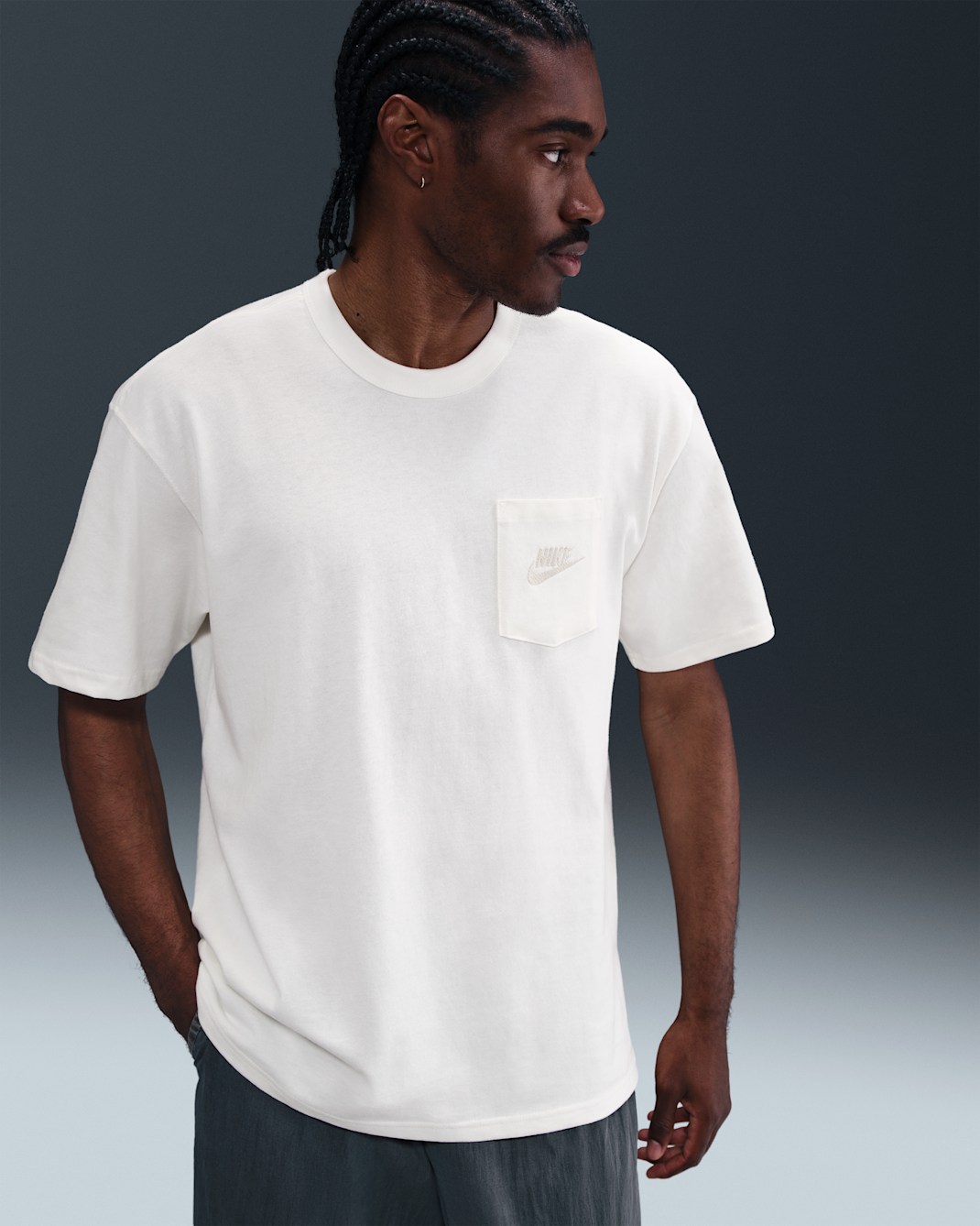 Nike Sportswear Premium Essentials Men's T-Shirt - Sail