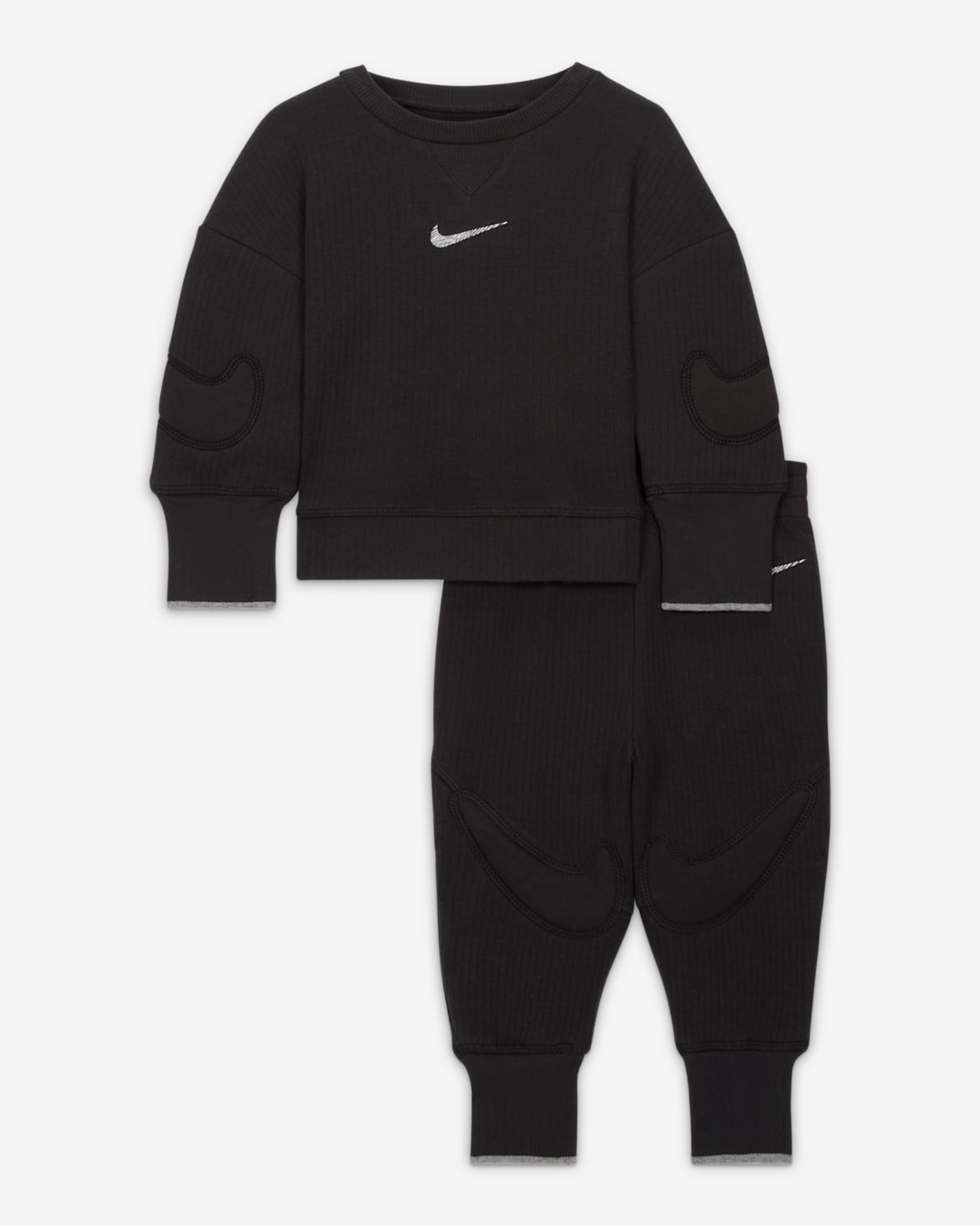Conjunto de 2 piezas para bebé Nike ReadySet - Negro