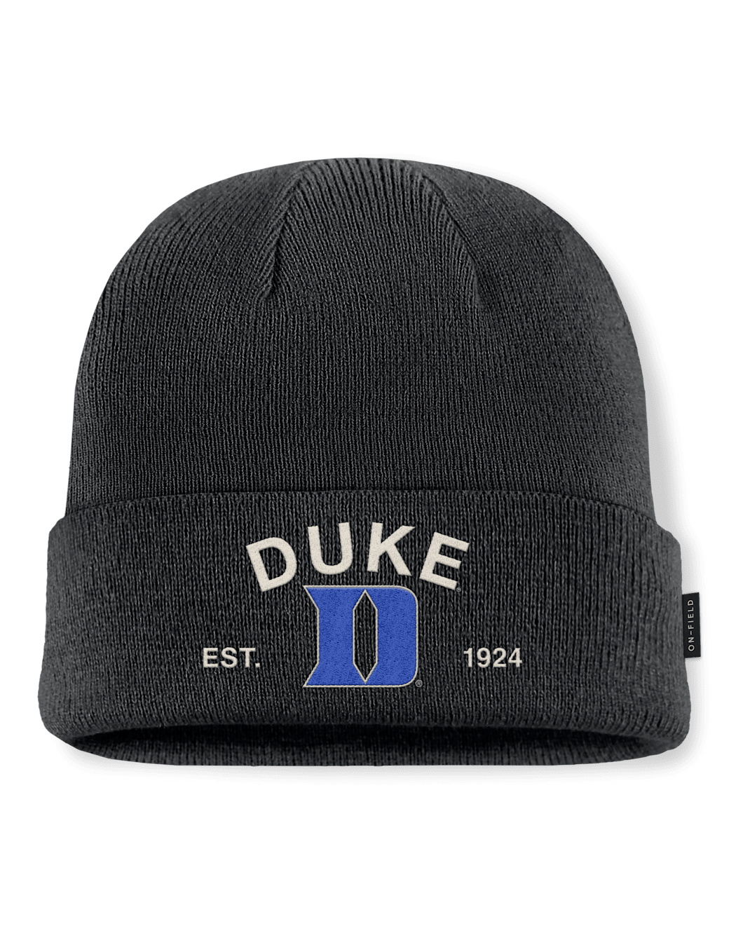 Gorro con dobladillo universitario Nike para hombre Duke 2025 Military Appreciation - Negro