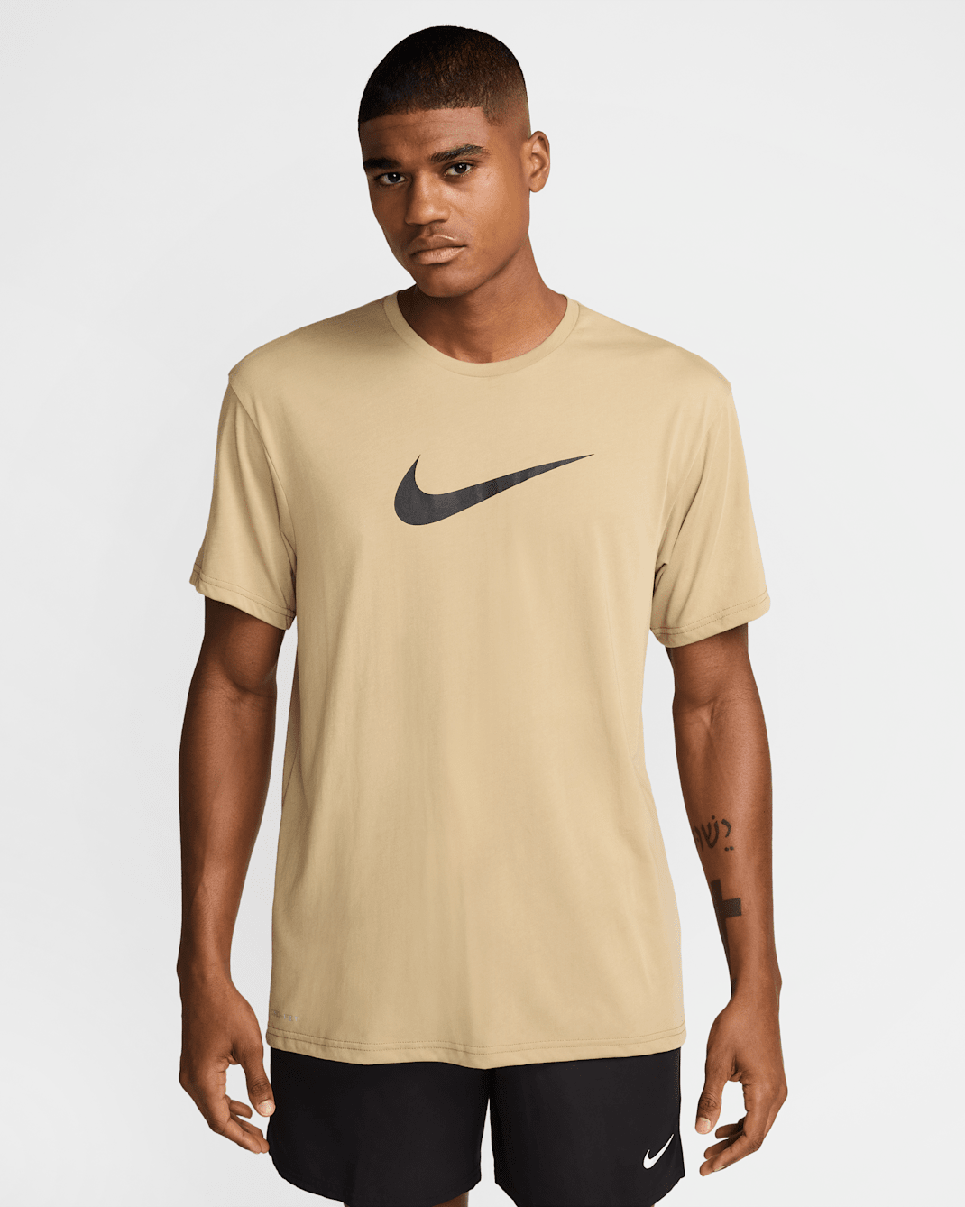 Nike Swim Hydroguard Men's Short-Sleeve Top - Parachute Beige