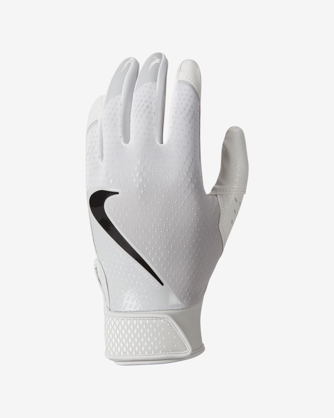 Guantes de béisbol Nike Hyperdiamond - Polvo fotón/Blanco/Negro