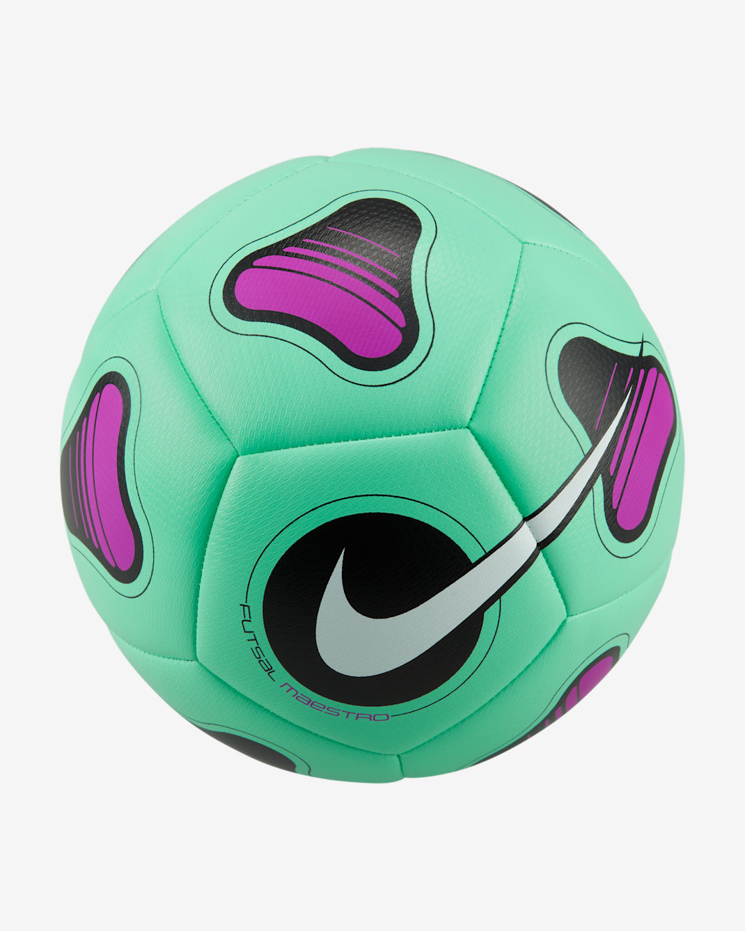 Nike Maestro Futsal Ball - Green Glow/Hyper Violet/White