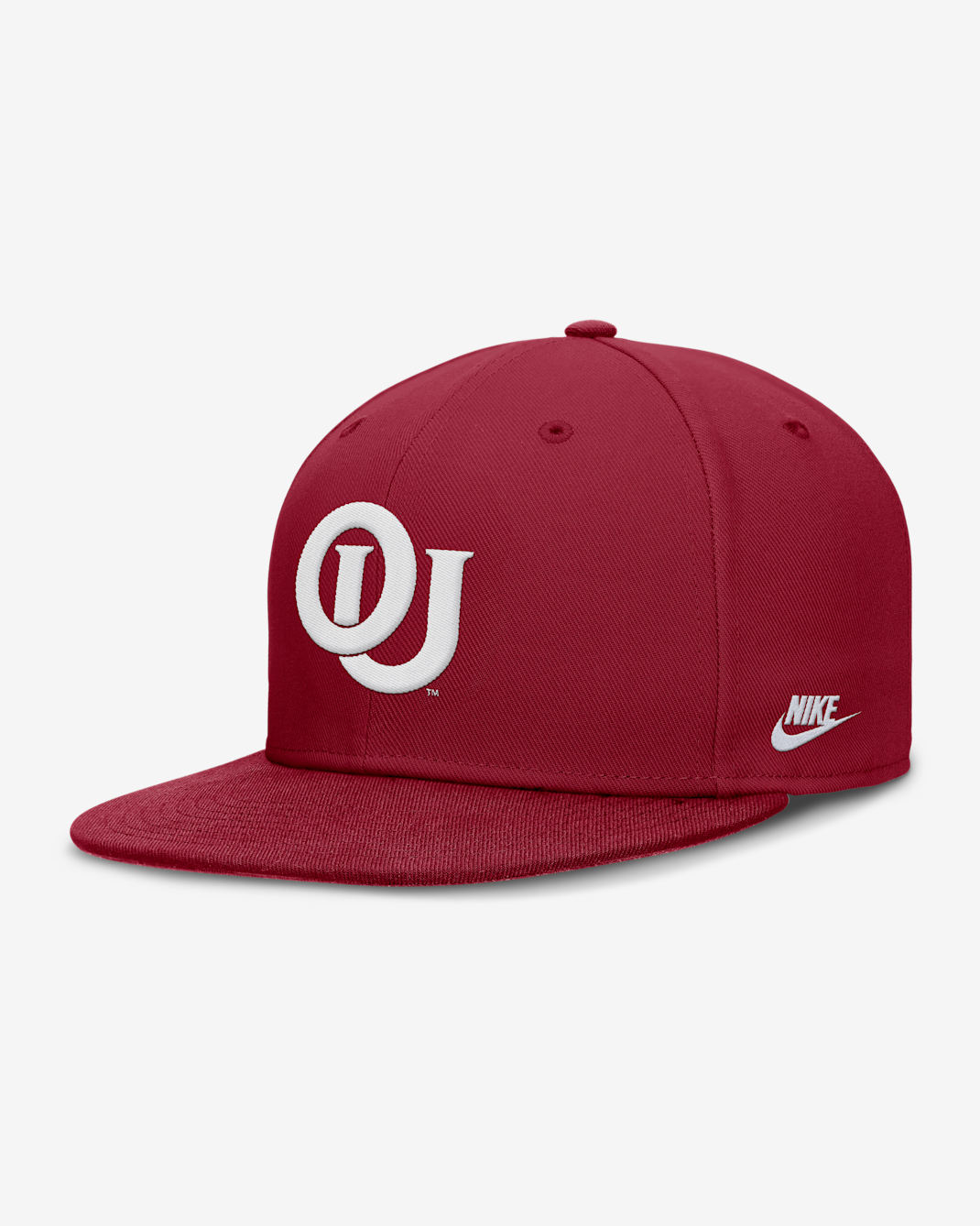 Oklahoma Sooners Legacy True Men's Nike Dri-FIT College Fitted Hat - Crimson