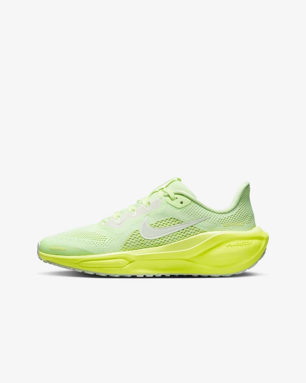 Nike Pegasus 41 Big Kids' Road Running Shoes - Barely Volt/Limelight/Light Silver/Sail