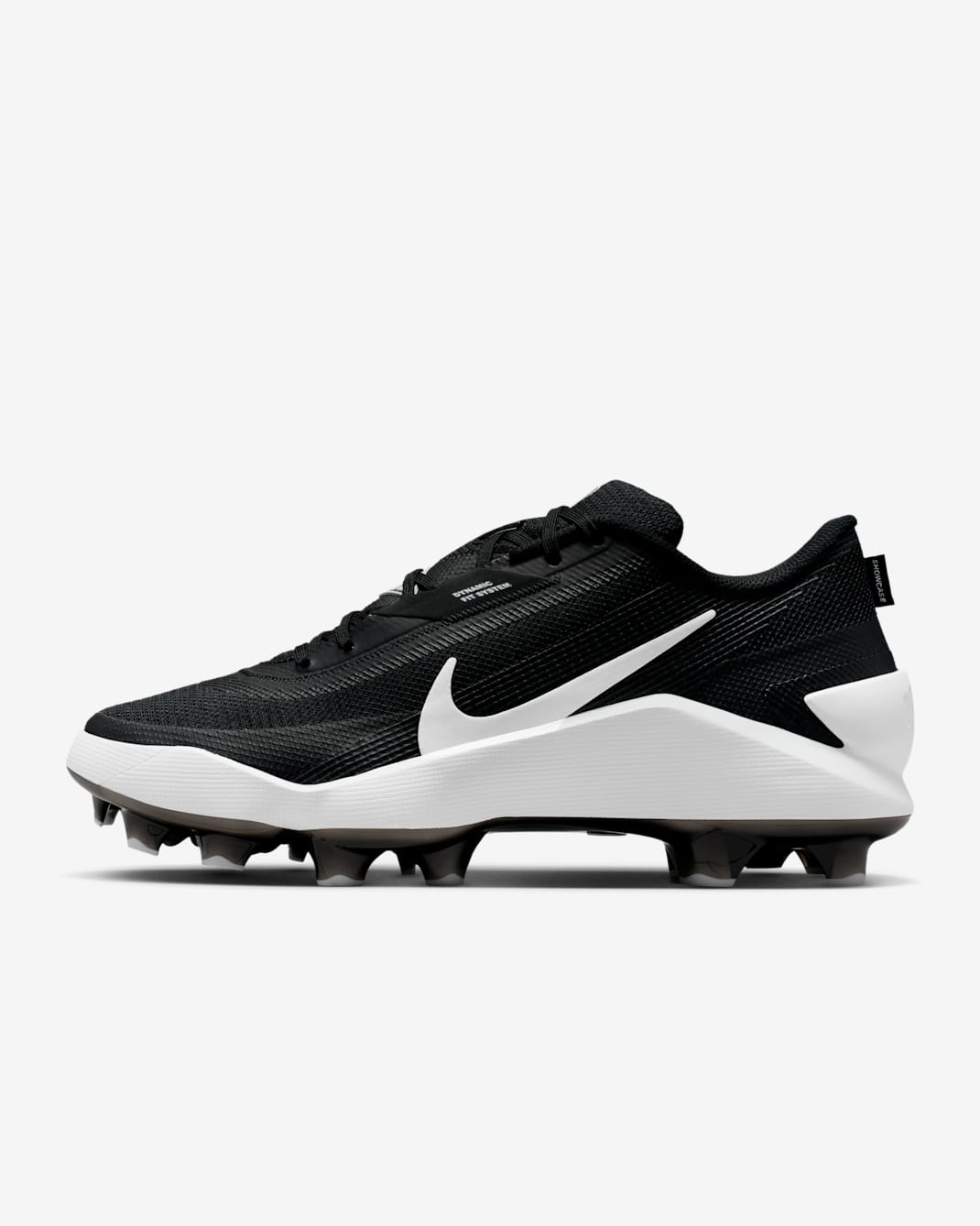 Tacos de béisbol Nike Diamond Showcase MCS - Negro/Blanco