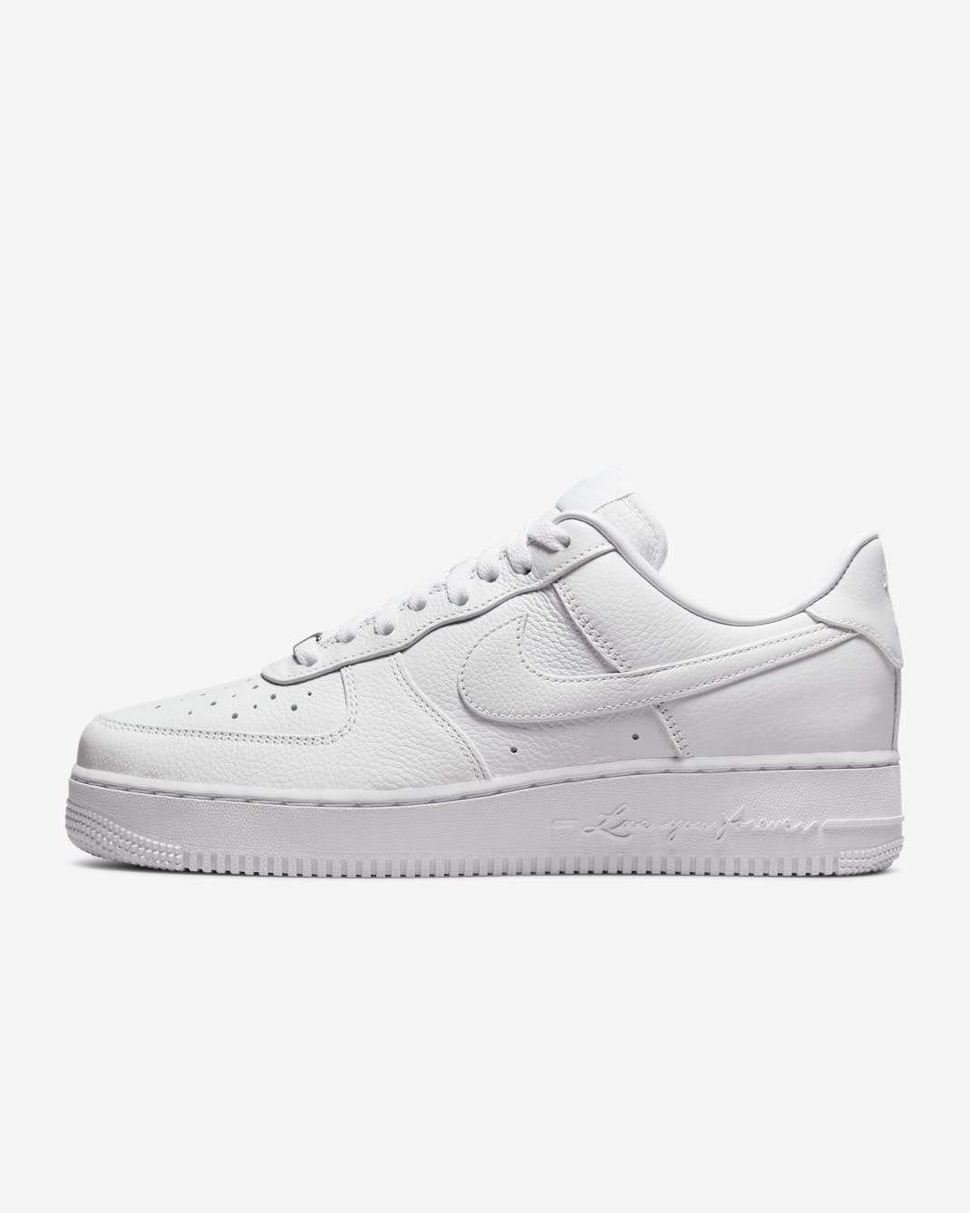 Sapatilhas NOCTA Air Force 1 Low para homem - Branco/Branco/Cobalt Tint/Branco