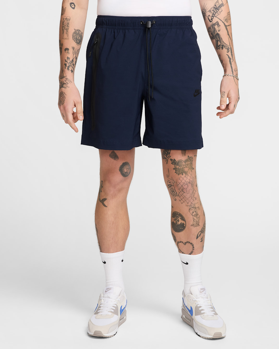 Short tissé Nike Tech pour homme - Obsidian/Noir