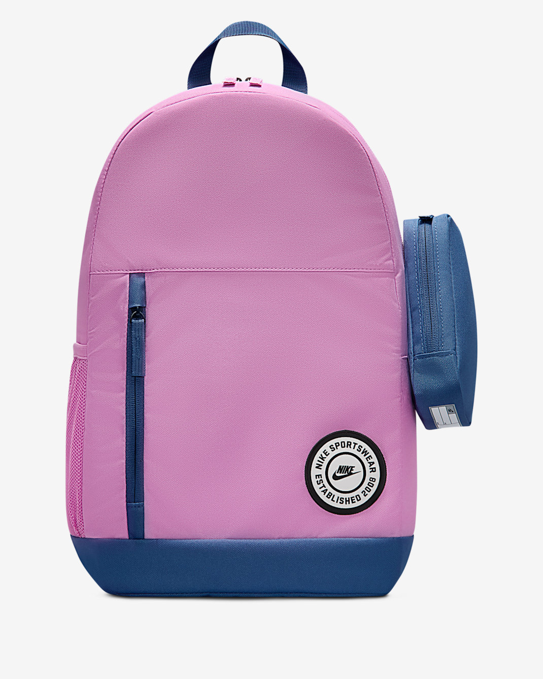 Nike Elemental Kids' Backpack (20L) - Light Magenta/Mystic Navy/Soft Pearl