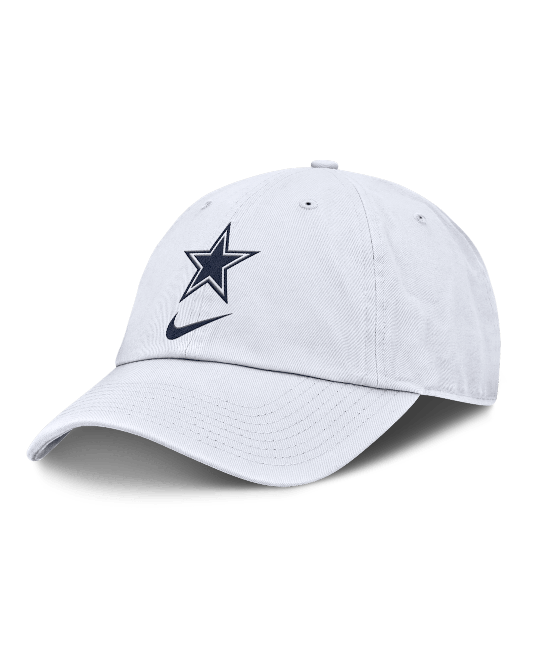 Dallas Cowboys Club Men's Nike NFL Adjustable Hat - White