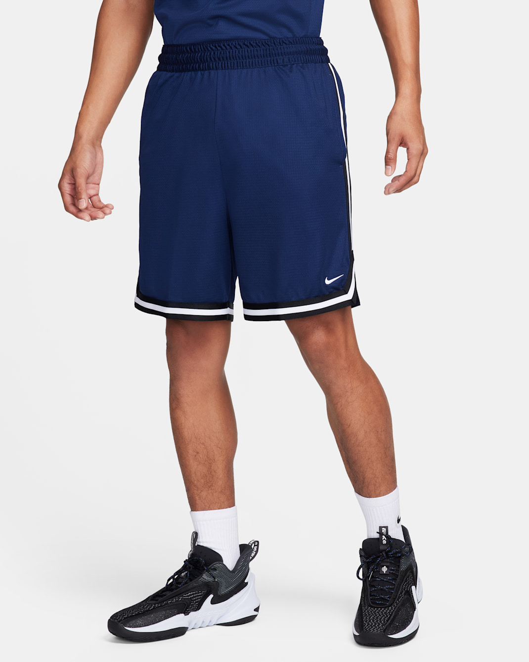 Nike DNA Men's Dri-FIT 20cm (approx.) Basketball Shorts - Midnight Navy/Black/White
