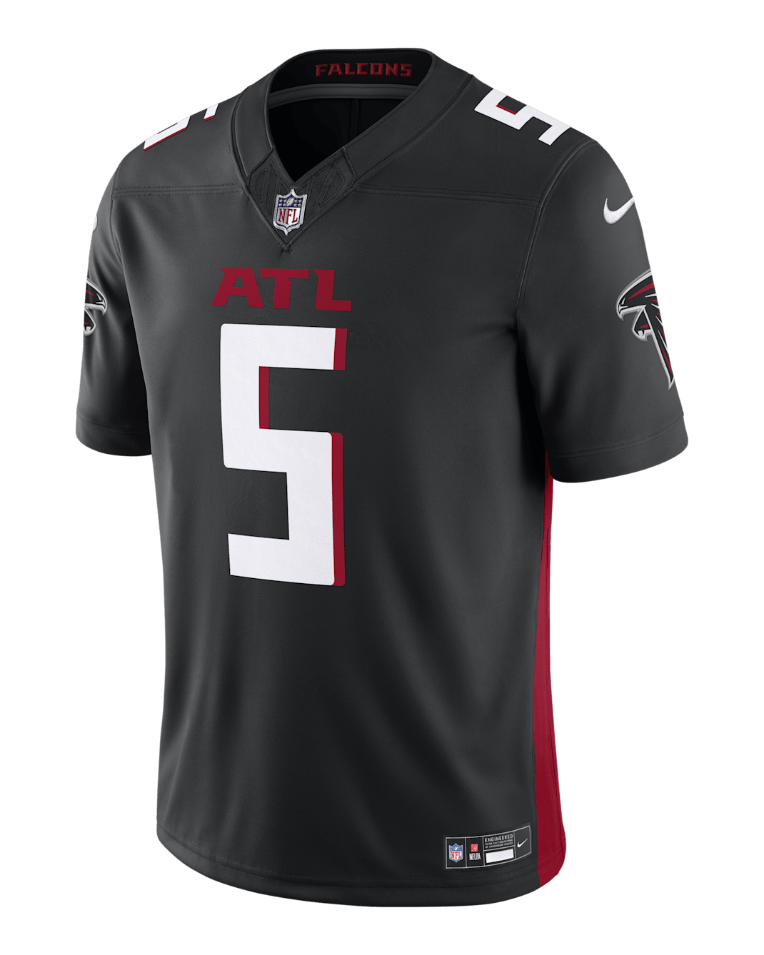 Drake London Atlanta Falcons Men's Nike Dri-FIT NFL Limited Football Jersey - Black