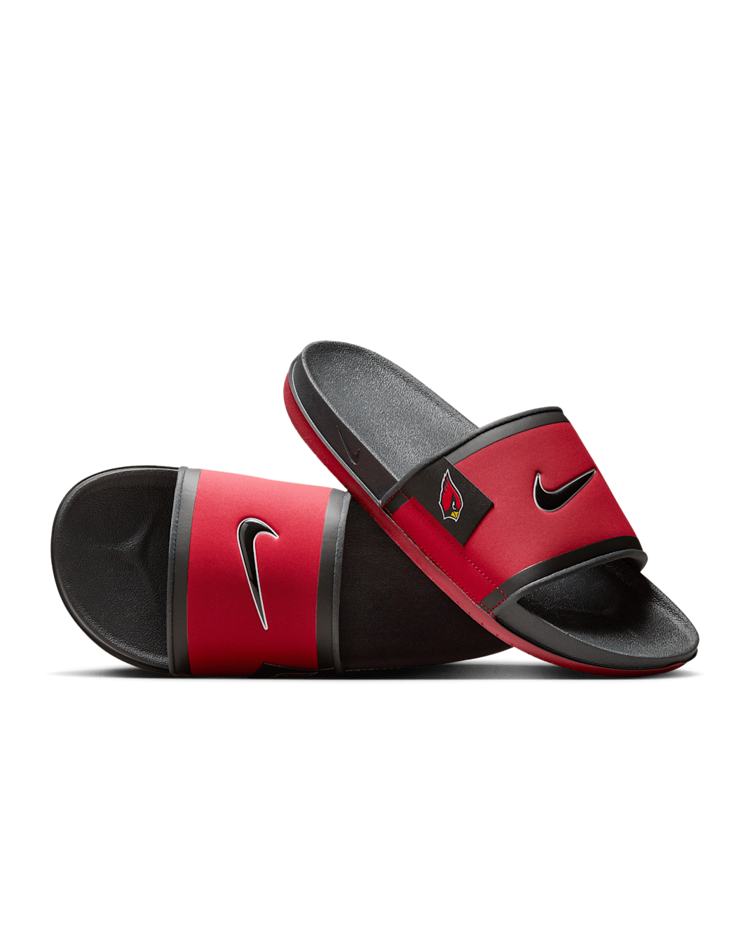 Nike Offcourt (Arizona Cardinals) Offcourt Slides - Tough Red/Dark Smoke Grey/Black
